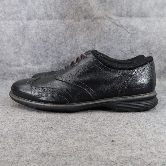 Bass Shoes Mens 10.5 Oxford Wingtip Leather Classic Comfort Professional Black main image 3